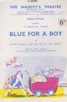 Blue For A Boy Musical Her Majestys Theatre Programme