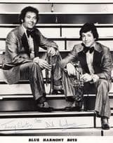 Blue Harmony Boys The Vagabonds Sheffield 1950s Hand Signed Photo