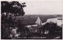 Boaters Hills On The Waverney Beccles Suffolk Old Real Photo Postcard