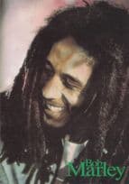 Bob Marley Rare France Reggae Legend Photo Postcard