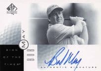 Bob May Sign Of The Times Hand Signed 2001 SP Golf Autograph Card