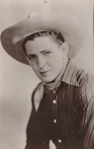 Bob Steele Hollywood Film Western Cowboy Antique Photo Postcard