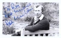 Bob Wilson Hand Signed BBC Vintage Photo