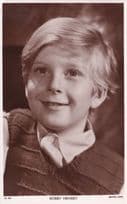 Bobby Henrey French Child Film Star Picturegoer Rare Postcard