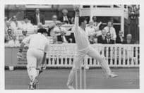 Bobby Parks Appeals For Run Out Hampshire Cricket Club RPC Postcard