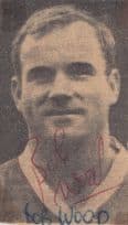 Bobby Wood Scottish Footballer Autograph Old Hand Signed Picture
