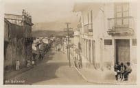 Bolivar Avenue Cuba Havana America Antique Real Photo Postcard