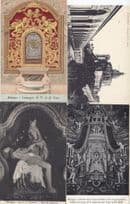 Bologna Holy Mary La Vierge San Luca Chiesa Domenico Domeni 4x Postcard s