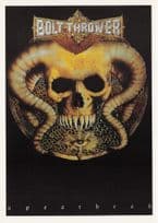 Bolt Thrower Spearhead Death Heavy Metal Poster Postcard