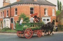 Bond End Knaresborough Horse & Cart Transport Postcard