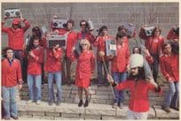 Boom Box Ghettoblaster Hi Fi Comic Orchestra Postcard