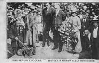 Bostock & Wombwell Menagerie Circus Christening The Cubs Old Postcard