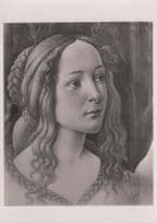 Botticelli Mars & Venus Painting Sculpture London Museum Old Antique Postcard