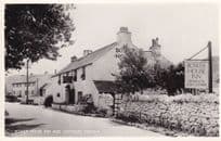 Bower House Inn Hotel Eskdale Old Real Photo Postcard