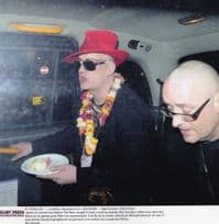 Boy George In Taxi From 2008 Concert 10x8 PB French Press Photo