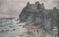 Boys Rescue Tantallon Ship Boat Wreck Disaster Phillimore Scottish Old Postcard