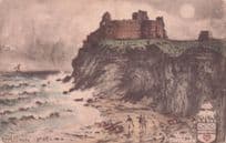 Boys Rescue Tantallon Ship Wreck Disaster Phillimore Scottish Antique Postcard