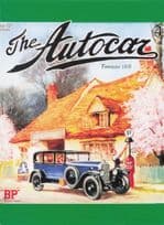 BP Petrol Station in 1926 Painting Autocar Magazine Postcard