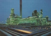 BP Refinery Petrol Garage Company at Rotterdam Netherlands Postcard