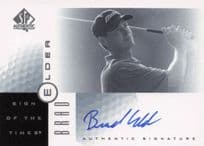 Brad Elder Sign Of The Times Hand Signed 2001 SP Golf Autograph Card