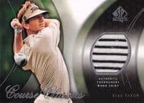 Brad Faxon Course Classics 2004 Authentic Tournament Upper Deck Golf Shirt Card