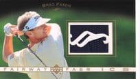 Brad Faxon Fairway Fabrics 2003 Real Golf Shirt Relic Trade Card