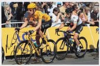 Bradley Wiggins British Cyclist 2012 Tour De France 12x8 Hand Signed Photo