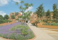 Brain L'Allied Gardens Railway Station Basingstoke Hampshire Postcard