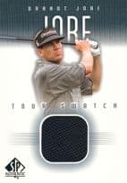 Brandt Jobe 2001 Tour Swatch Worn Shirt Golf Rare Limited Edition Card
