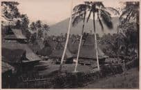 Brastagi Indonesian Houses Real Photo 1931 Postcard & MORE