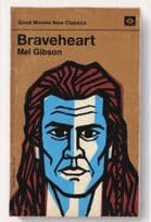 Braveheart Mel Gibson Film Movie As A Rare Old Book Cover Postcard