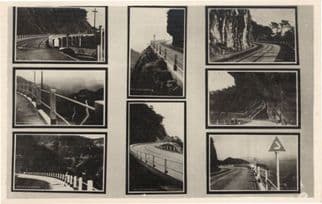 Brazil Mountain Road Signs Highway Bridge Rare Old RPC Postcard