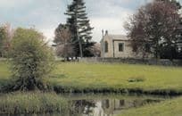 Brearton Church River Bank Yorkshire Village Large Postcard