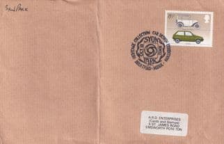 Brentford Middlesex Car Design 1982 Exhibition Design Cover