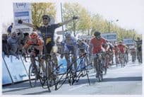Brian Coquard French Cyclist 2016 Dunkirk Race Victory 12x8 Hand Signed Photo