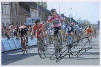 Brian Coquard French Cyclist 2016 Dunkirk Race Win 12x8 Hand Signed Photo