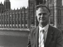 Brian Curtois Westminster BBC TV News Show Launch 1989 Press Photo