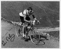 Brian Robinson British Cyclist 1955 Stage 9 Tour De France 10x8 Hand Signed Photo