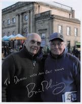 Brian Robinson British Cyclist In Yorkshire With Autograph Collector 10x8 Signed Photo