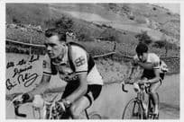 Brian Robinson Fred Krebs GB Cyclist 1955 Tour De France 12x8 Hand Signed Photo