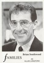 Brian Southwood Families ITV Australia Soap Opera Cast Card Photo