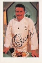 Brian Turner Ready Steady Cook Celebrity TV Chef Hand Signed Photo