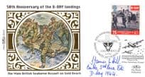 Brigadier James Hill of D-Day WW2 Landings Hand Signed FDC