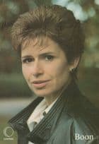 Brigit Forsyth Boon TV Show Hand Signed Cast Card Photo