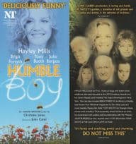 Brigit Forsyth Of The Likely Lads DOUBLE Hand Signed Theatre Flyer