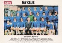 Bristol Rovers Football My Club Daily Mirror Rare PB Postcard