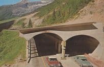 British Columbia The Snowsheds of Rogers Pass Canada Postcard