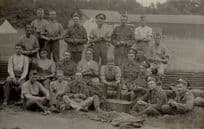 British Military Soldier Camp in Chattenden Kent Old Postcard