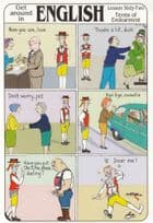 British Slang Pet Sweetie Darling Love Pet Yorkshire Duck Comic Postcard