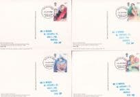 British Theatre Ballet Opera Clown 4x Norfolk PHQ Postcard s